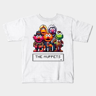 The Muppets Pixel Kids T-Shirt